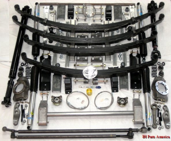 CPT Deluxe SOA Spring Over Axle Parts Assorment w/ Front & Rear Springs