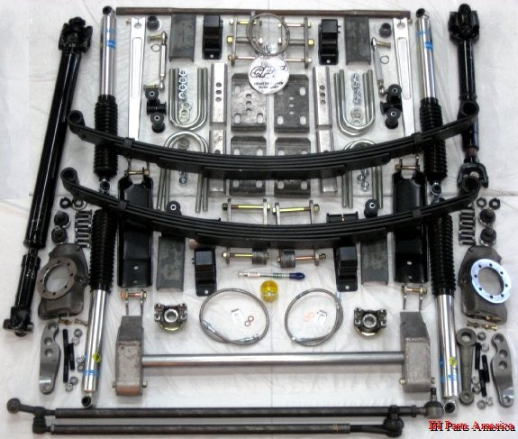 CPT Deluxe SOA Spring Over Axle Parts Assortment w/ Front Long Travel Springs