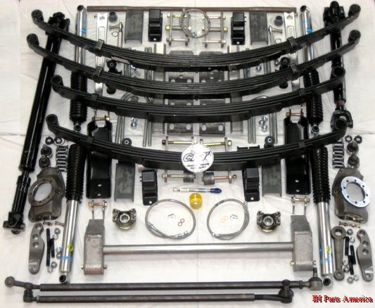 CPT Deluxe SOA Spring Over Axle Parts Assorment w/ Front & Rear Springs