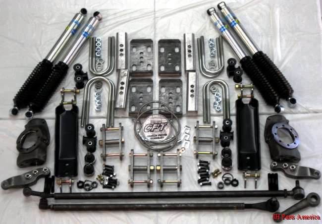 CPT Standard SOA Spring Over Axle Parts for Scout & Custom Applications