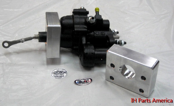 CPT Billet Aluminum Scout II Firewall to Astrovan Hydroboost Adapter 1971-80 Scout II, Terra, Trav.