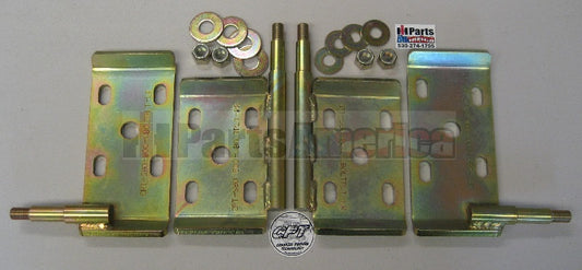 CPT Ubolt Plate Set for 1961-71 Scout 80, 800, 800A, 800B -  All Four Corners!