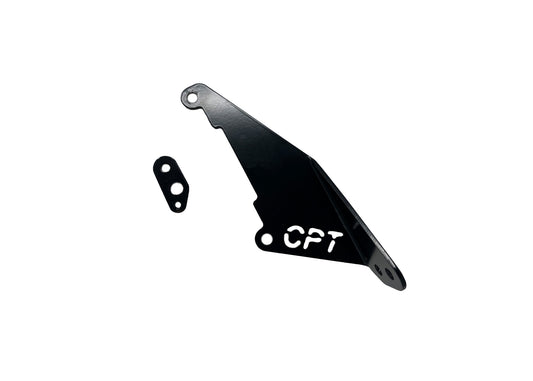 CPT Throttle Cable/Kickdown Cable Bracket for 2 Barrel Holley Sniper - Includes Hardware
