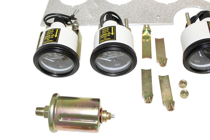 CPT Dash Panel Kit w/ Isspro Gauges for 1966-71 Scout 800, 800A, 800B