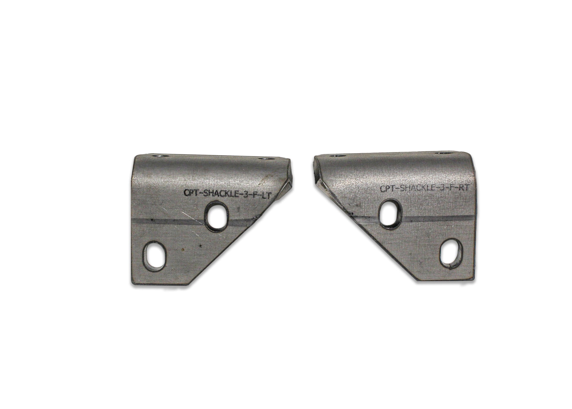 CPT 3" Front Shackle Plates w/ Factory Swaybar for 1971-80 Scout II, Terra, Traveler