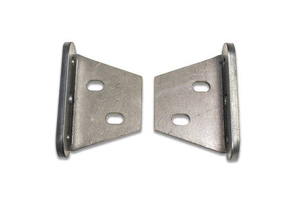 CPT 4" Front Shackle Plates w/ Factory Swaybar for 1971-80 Scout II, Terra, Traveler