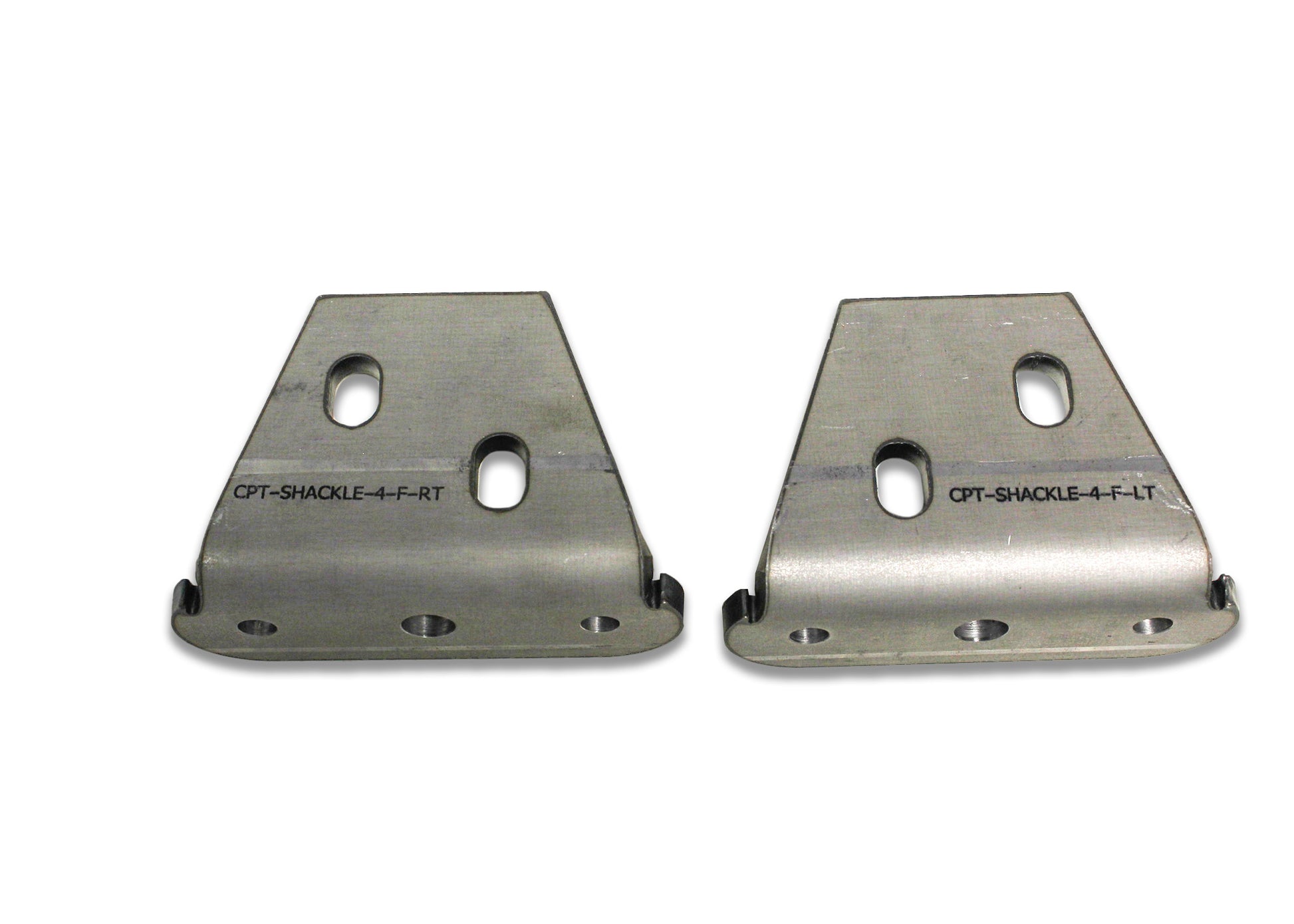 CPT 4" Front Shackle Plates w/ Factory Swaybar for 1971-80 Scout II, Terra, Traveler