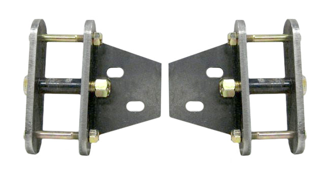 CPT 5" Heavy Duty Front Shackle Set w/ Factory Swaybar for 1971-80 Scout II, Terra, Traveler