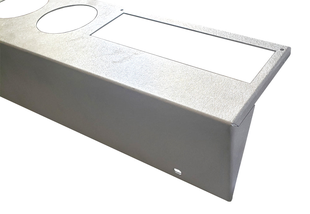 CPT Aluminum Round Gauge Dash Panel for 1971-80 Scout II, Terra & Traveler