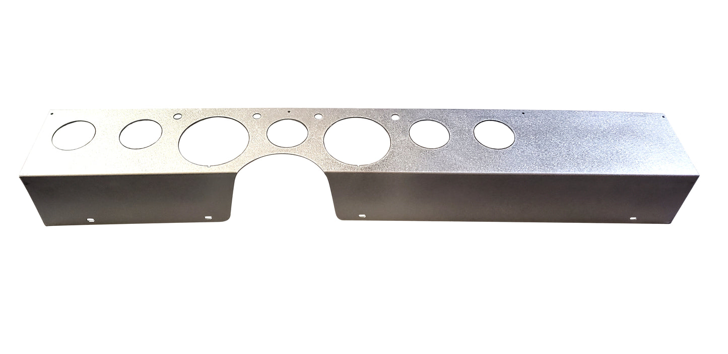 CPT Aluminum Round Gauge Dash Panel for 1971-80 Scout II, Terra & Traveler