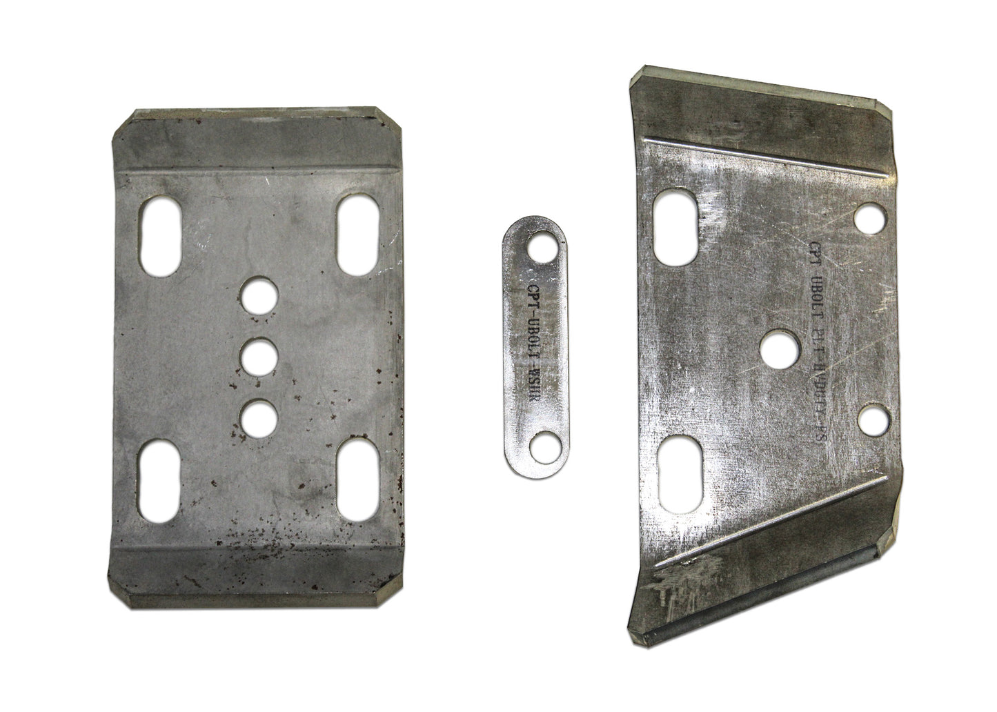 CPT Heavy Duty Front U-Bolt Plate Set for 1961-73 4x4 Pickup or Travelall