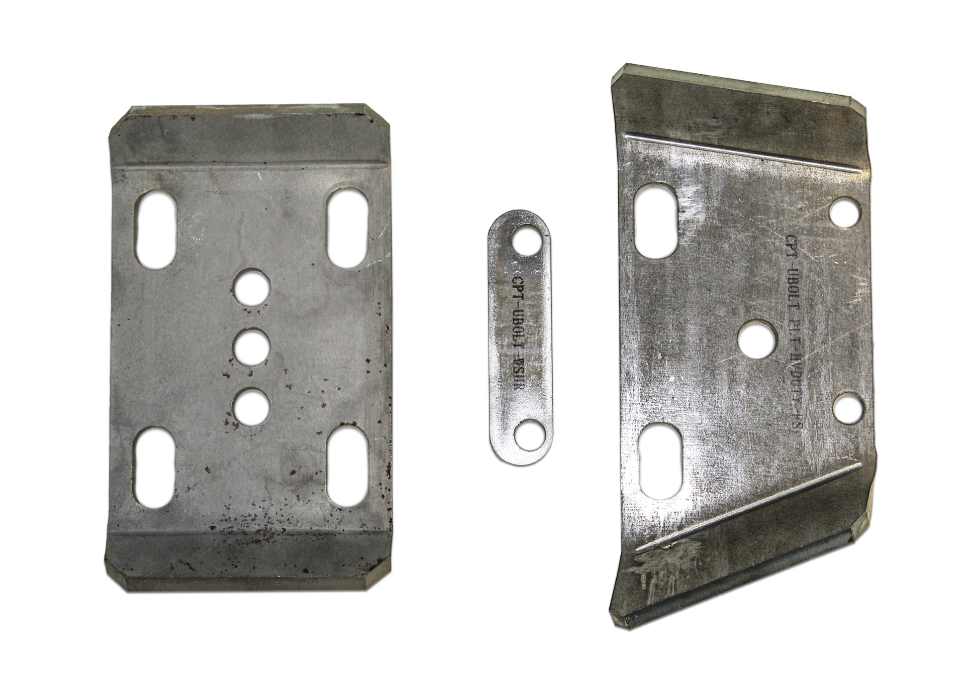 CPT Heavy Duty Front U-Bolt Plate Set for 1961-73 4x4 Pickup or Travelall