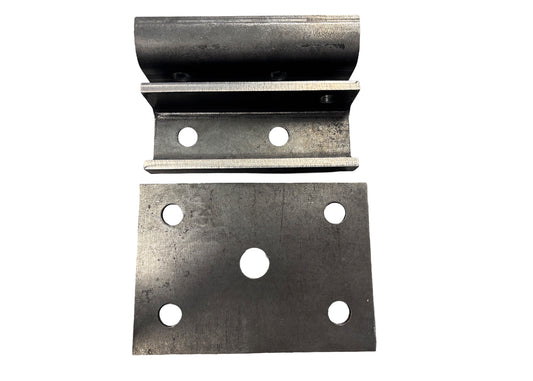 CPT Factory Style Passenger Front Ubolt Plate Assembly for Scout II Dana 44
