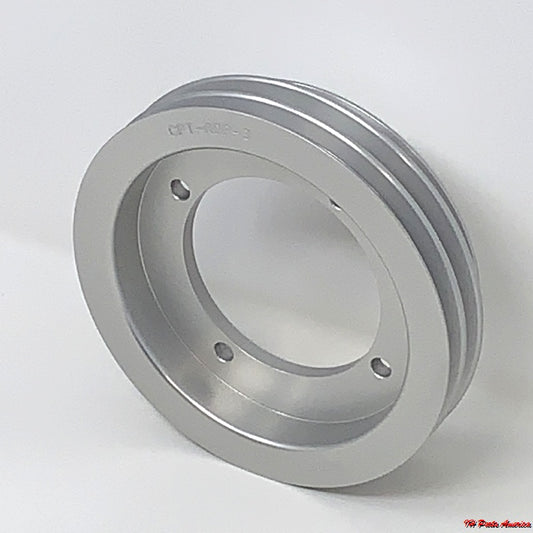 CPT Billet Aluminum Drive Belt Pulley with Three V Belt Grooves for IH Engine