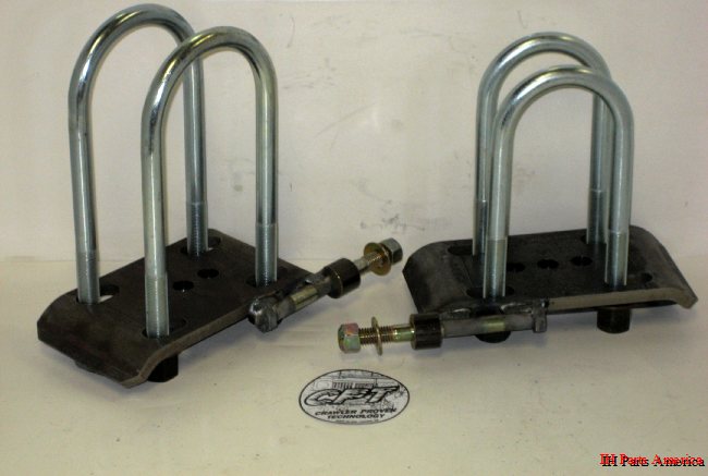 CPT SUA  Ubolt Plate Set w/ 5/8" Ubolts for 1971-80 Scout II, Terra, Traveler