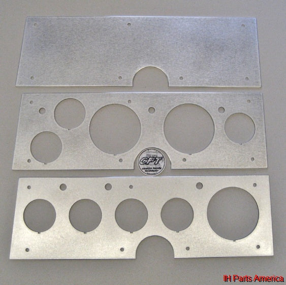 CPT Aluminum Dash Gauge Panel for 1966-71 Scout 800, 800A, 800B