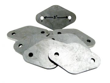 CPT - Crawler Proven Technology Large Oval Mounting Plate