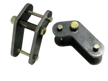 CPT 5" or 6" Dogleg or Boomerang Style Shackle Sets