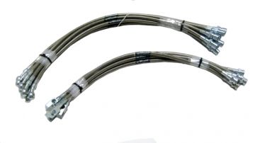 CPT Single SS Stainless Steel Brake Hose for Scout II or Terra w/ 4" or 8" Lift